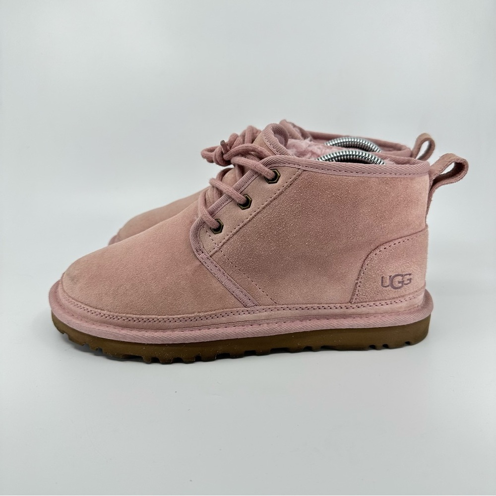 UGG NEUMEL WOMEN ANKLE BOOTS SUEDE PINK CLOUD US 7 /UK 5 /EU 38